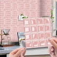 thumbnail image 1 of Ikohbadg 10-Pack of DIY Self-Adhesive 3D Crystal Tile Stickers for Walls, 1 of 8