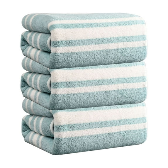 Ikohbadg 3 Piece Towel Set, Soft Absorbent Towels for Hand, Gym, Beauty, Spa, and Home Hair Care, Durable, Quick-Drying Household Bath Towels, Gift Towels for Everyday Use