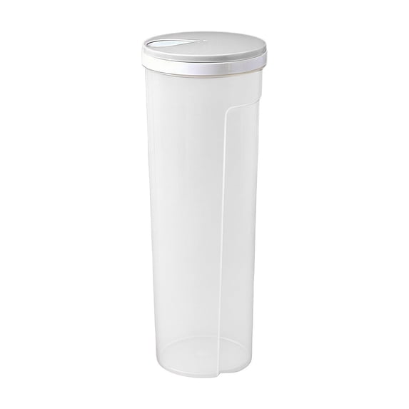 Ikohbadg Airtight Food Storage Container for Dry Foods, Large Capacity Pasta and Cereal Storage Jar, Plastic Kitchen Pantry Organizer for Freshness and Space Saving