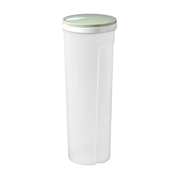 Ikohbadg Airtight Food Storage Container for Noodles and Pasta, Food-Grade Plastic Pantry Organizer, Large Capacity Kitchen Storage Jar for Cereal, Snacks, and Flour