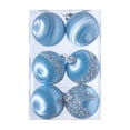 thumbnail image 1 of Ikohbadg Antique Christmas Ball Set, PVC Hanging Balls for Christmas Tree Decoration, Holiday Scene Decor, Lightweight and Durable, Great as Gifts for Friends and Family, 1 of 6