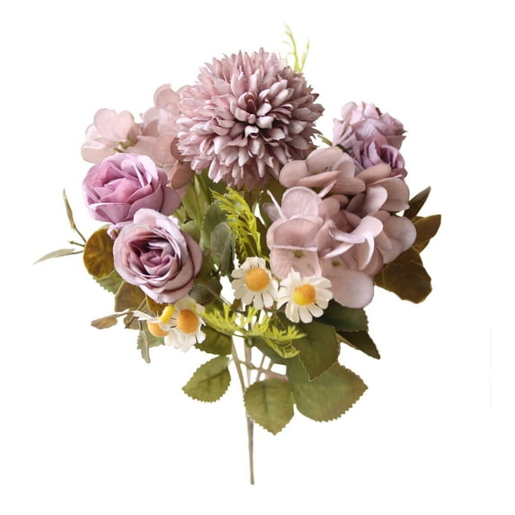 Ikohbadg Artificial Flower Bouquets, Faux Flowers for Home Decoration, Wedding and Party Centerpieces, Creative Floral Arrangements for Offices, Gardens, and Events