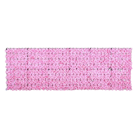 Ikohbadg Artificial Flower Hedge Fence Screen, Durable Plastic Garden Privacy Trellis Roll for Outdoor Balcony, Patio, and Backyard Wall Decor, Modern Modular Design