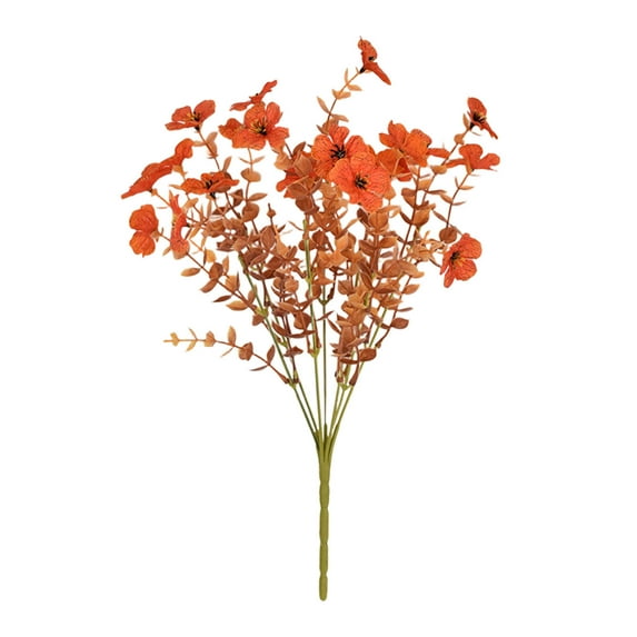 Ikohbadg Artificial Flowers for Home Decoration, Vibrant Plastic Flowers for Weddings, Parties, and Garden Centerpieces, Realistic Floral Arrangements for Indoor and Outdoor Use