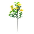 thumbnail image 1 of Ikohbadg Artificial Simulation Blossom, Artificial Tree Branch Flower Silk Blossom Arrangement, Used for Family Home Wedding Decoration, 11.8 Inches, Yellow, 1 of 6
