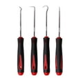 thumbnail image 1 of Ikohbadg Precision Hook and Pick Set for Automotive, 4-Piece Hand Tools, Car Auto Oil Seal, O-Ring Seal Gasket, Pick Hook Puller Remover, Red, 1 of 6