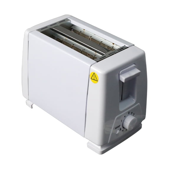 Ikohbadg Automatic Mechanical Push Button Sandwich Maker Toaster Oven, Rechargeable 2 Slot Bread Toaster with Custom Crisp Settings for Quick Breakfasts