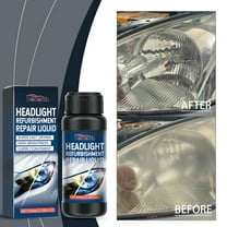 Ikohbadg Automotive Headlight Restoration Cleaner, Headlight Refurbishment & Protection Solution for Yellowing and Scratches, Easy Spray & Wipe, 100ml Headlight Repair Fluid
