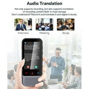 Ikohbadg Bisofice Smart Translator 3.1Inchs IPS High Definition Screen WIFI/Bluetooth Connection