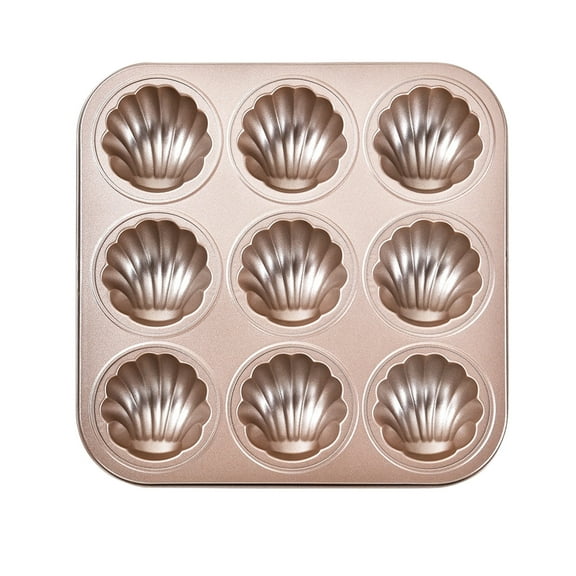 Ikohbadg Carbon Steel Non-Stick Cake Baking Tray, Thickened Oven Bakeware for Cakes, Cookies, and Chocolates, Durable Stainless Steel, Easy Clean, Rust Proof