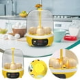 thumbnail image 1 of Ikohbadg Chick Hatcher Mini Intelligent Hatcher for Kids, Transparent, Low Noise, Portable Egg Incubator for Chicken, Quail & Poultry Eggs, Perfect for Family Learning & Science Education, 1 of 8