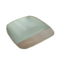 thumbnail image 1 of Ikohbadg Cushion Chairs Cushions Ergonomic Cooling Seat Cushion with Non-Slip Backing for Kitchen, Office, and Outdoor Chairs, Machine Washable, Modern Design, 17x17 Inches, Green, 1 of 7
