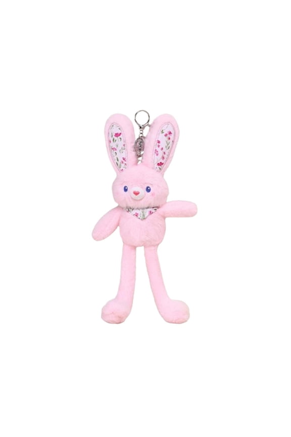 Cute Easter Bunny Plush Keychain Pendant, Adorable Pull Toy for Kids, Perfect Gift for Birthdays, Holidays, and Imaginative Play, Soft and Easy to Clean Plush Rabbit Toy