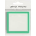 thumbnail image 1 of Ikohbadg Cute Self-Adhesive Transparent Glitter Memo Pads, Sticky Note Notepads for To-Do Lists, Reminders, Study Notes, Office Use, and Organization, 1 of 3