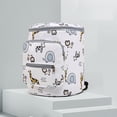 thumbnail image 1 of Ikohbadg Cylinder Stroller Bag, Large Capacity Storage Bag for Baby, Lightweight Hanging Bag, Multi-Scene Use, Zippered Design, Convenient Travel Organizer, 1 of 3