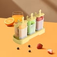 thumbnail image 1 of Ikohbadg DIY Popsicle Mould, Ice Cream Maker with Multi-Slots for Homemade Frozen Treats, Easy Release Plastic Popsicle Box for Freezer, Family Fun Popsicle Maker, 1 of 6