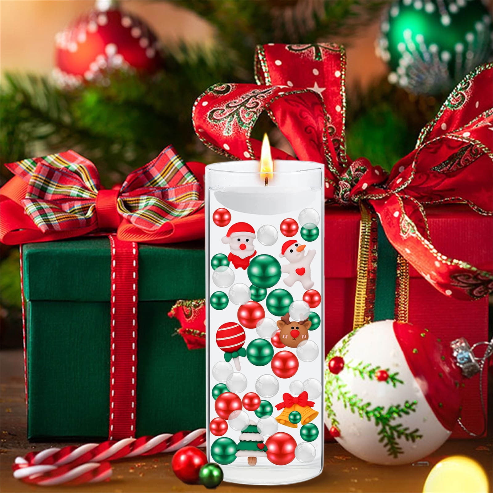 Ikohbadg Festival Vase Filler Festive and Decorative Holiday Ornaments for Vases