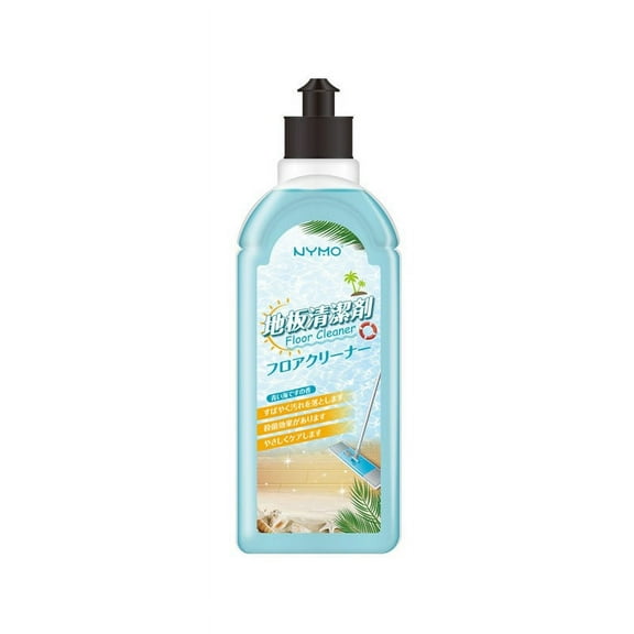 Ikohbadg Floor Cleaning Household Cleaner, Strong Lemon Detergent for Tile Scrubbing & Mopping, Plant-Based Formula, Streak-Free Shine, Safe for Hardwood & Sealed Floors, 550ml