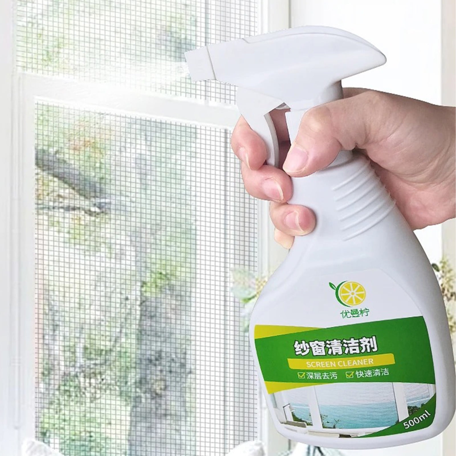 Ikohbadg Foam Cleaner for Dusty Window Screens Effective Solution for