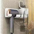 thumbnail image 1 of Ikohbadg Hair Tool Organizer, Wall Mount Bathroom Organizer for Hair Tools, No Drilling Storage Solution for Hair Dryers, Flat Irons, Curling Irons & Brushes, 1 of 7