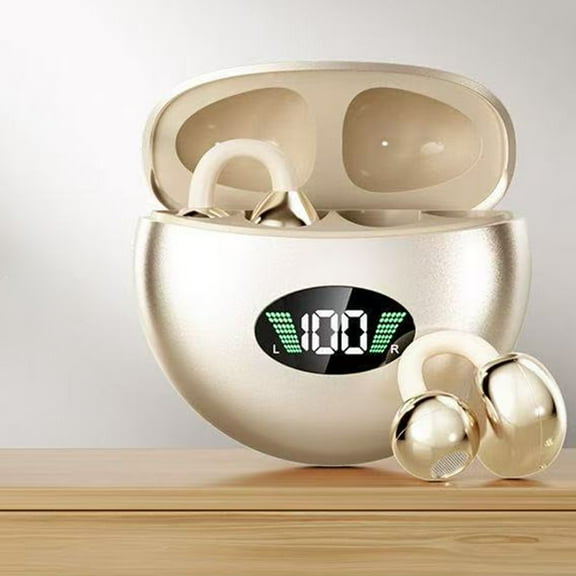 Ikohbadg Hanging Ear Low Latency Sports Bluetooth True Wireless Type-C Fast Charging Headphones Built-in Battery Open Ear Multi Model Earphones