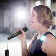 Ikohbadg High-Quality Wireless Microphone with LED Digital Display for Home Karaoke, Outdoor Activities, and More - Long Battery Life