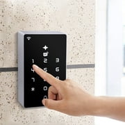Ikohbadg Integrated Access Control System with Card Swiping and Password Validation, Nighttime Visibility Enhanced with Backlit Keyboard