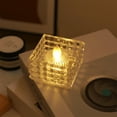 thumbnail image 1 of Ikohbadg LED Tealight Candles Battery Operated Set for Holiday Decor, Flameless Votive Candles with Button Cell Batteries for Home, Electric Candles for Wedding and Party Decoration, Kids Safe, 1 of 5