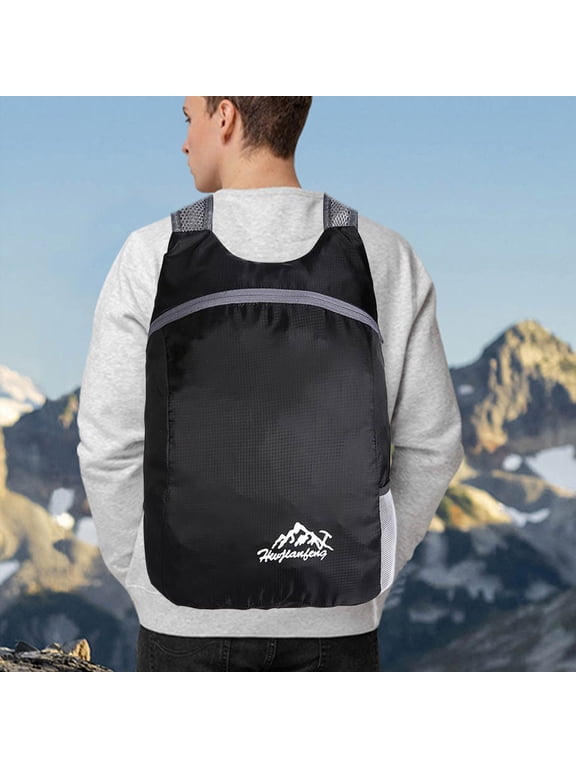 Lightweight Foldable Backpack, Outdoor Sports Daypack, Waterproof Polyester Travel Bag, Multi-Purpose Hiking Backpack, Ergonomic Design, Compact Storage, 20-35L Capacity