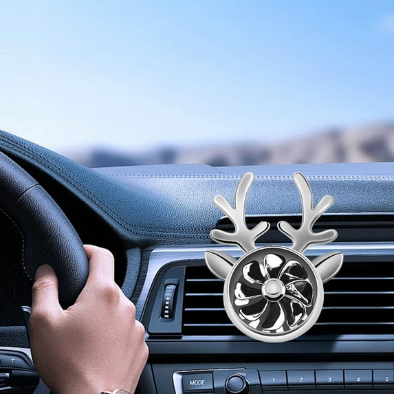 Ikohbadg Long-Lasting Car Air Freshener with Sweet Scent, Stylish Car Vents Perfume Deodorizer Decoration, Premium Mini Car Breath Outlet Perfume Accessory