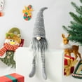 thumbnail image 1 of Ikohbadg Long Legged Christmas Gnome Ornaments - Festive Christmas Plush Gnome Ornament, Perfect for Bedroom, Living Room and Bathroom Decorations(Gray), 1 of 8