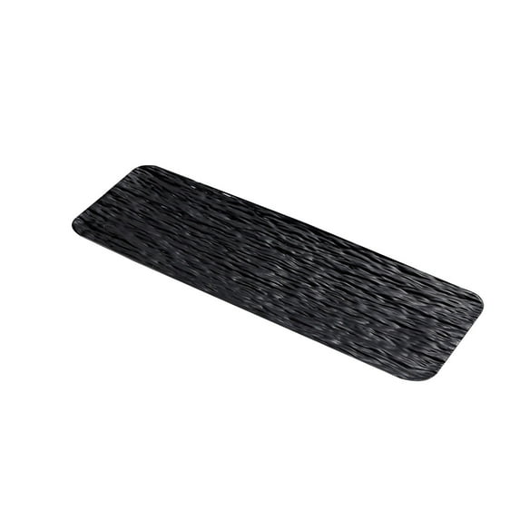 Ikohbadg Long Rectangle Plastic Platters, Versatile Cake Trays for Parties, Entertaining & Serving, Elegant Non-Slip Design, Easy to Clean, Ideal for Food Presentation