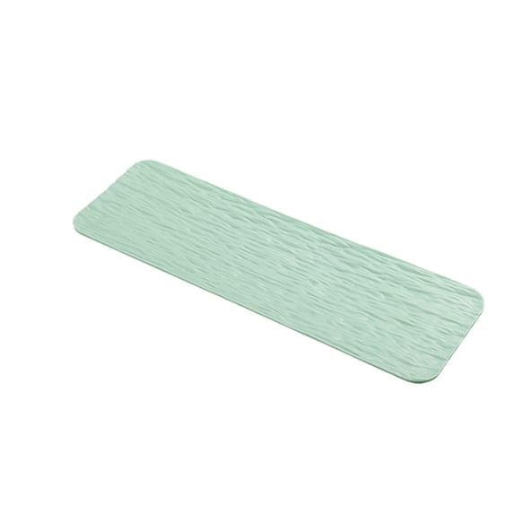 Ikohbadg Long Rectangle Plastic Platters, Versatile Cake Trays for Parties, Entertaining & Serving, Elegant Non-Slip Design, Easy to Clean, Ideal for Food Presentation