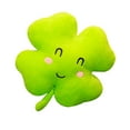 thumbnail image 1 of Ikohbadg St. Patrick's Day Four Leaf Clover Stuffed Plush Shamrock Soft Animals Toy 15.7 Inch Cuddly Cute Sofa Chair Decor Big Decorative Body Pillow Cushion Pillow for Birthday Party Car Home, Green, 1 of 8