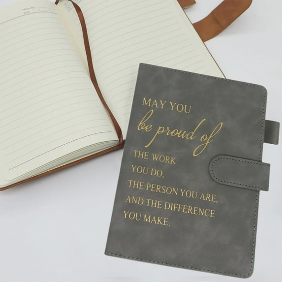 Ikohbadg Magnetic Closure Notebook Business Gift Stylish Magnetic Notebook for Office Work Versatile Magnetic Closure Notepad