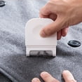 thumbnail image 1 of Ikohbadg Manual Portable Fabric Shaver, Manual Mini Lint Remover, Manual Fabric Shaver for Removing Fuzz, Pilling, and Pet Hair, Portable Lint Remover Tool, White, 1 of 4