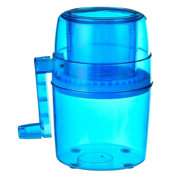 Ikohbadg Manual Household Small Smoothie Machine Hail Blasting Machine Ice Breaker Hand Crank Ice Crusher Manual Ice Shaver for Smoothies Drinks for Home Use Present for Parties Special Occasions