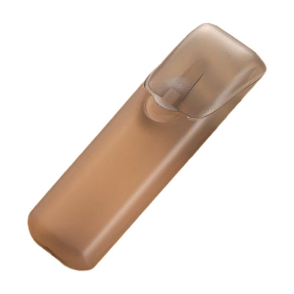 Ikohbadg Mini Portable Plastic Storage Box Organizer with Lid for Toothpicks, Floss, Jewelry, Small Items, Ideal for Travel, Home, and Office, Transparent Design for Easy Identification