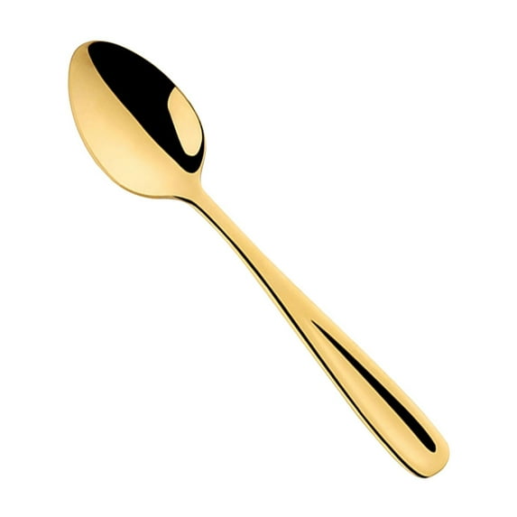 Ikohbadg Mini Stainless Steel Spoons for Kids, Cute Small Teaspoons, Dessert Spoons & Stirring Spoons, Durable, Easy to Clean, Perfect for Desserts & Snacks