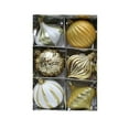 thumbnail image 1 of Ikohbadg Multi-Color Painted Christmas Ball Set, Shatterproof Ornaments for Christmas Tree Decoration, Classic & Exquisite Design, Easy to Hang, Perfect for Holiday Traditions, 1 of 6