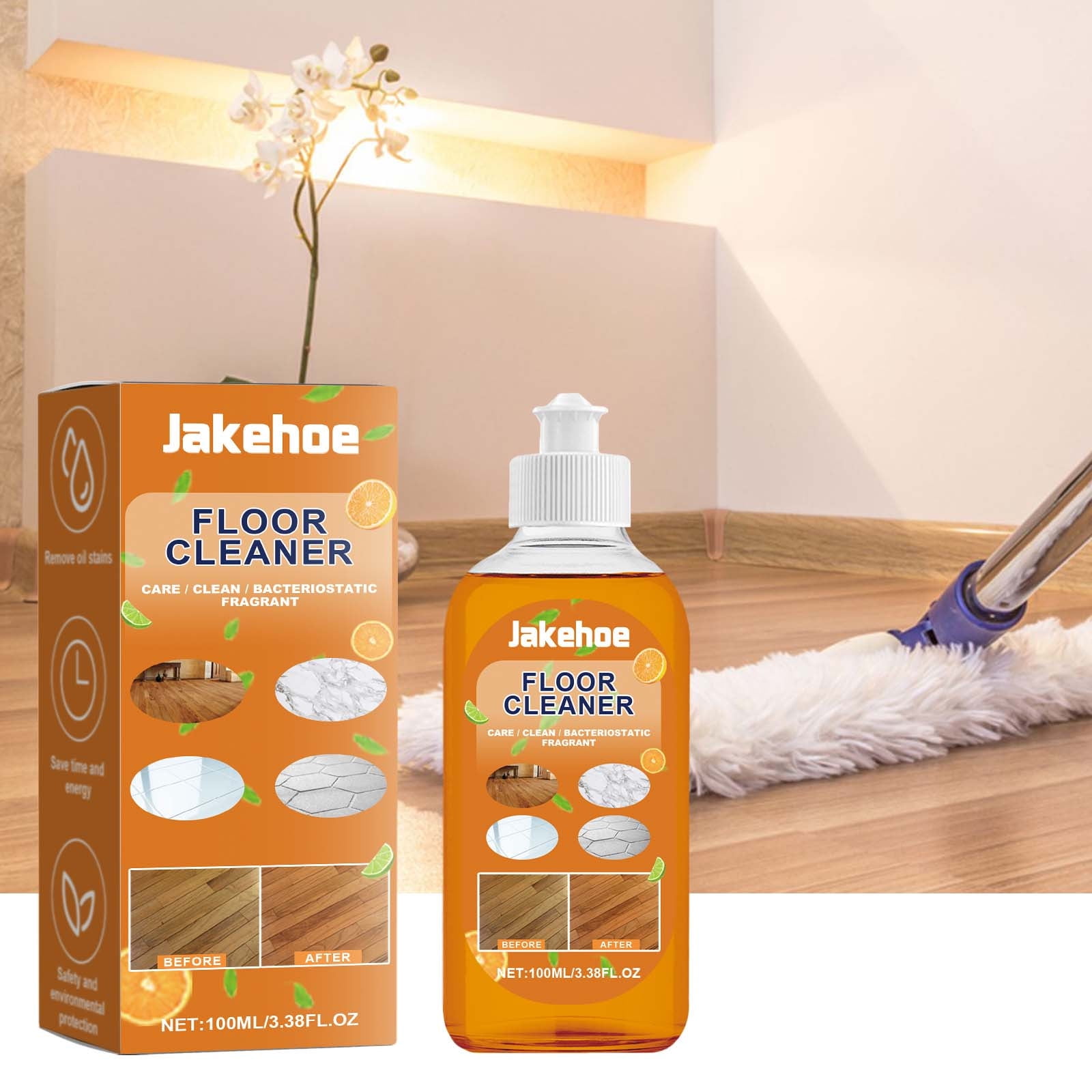 Ikohbadg Multi-Functional Floor Cleaner, 100ml, Tile and Wooden Floor ...