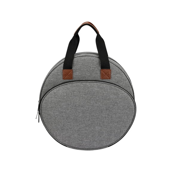 Ikohbadg Cross Stitch Storage Tote Embroidery Project Bag Large Capacity Storage Tote with Multiple Pockets for Needlework Supplies Portable Organizer for Cross Stitch and Craft Tools, Gray