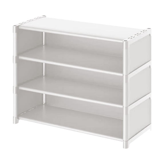 Ikohbadg Multi-Layer Shoe Rack, Dust-Proof Shoe Cabinet, Space-Saving Storage Organizer for Entryway, Dormitory, or Bedroom, Strong Load-Bearing Design