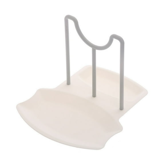 Ikohbadg Multifunctional Plastic Pot Lid Organizer, Space-Saving Kitchen Storage Rack for Pot and Pan Lids, Sturdy, Easy to Clean, Versatile Kitchenware Solution