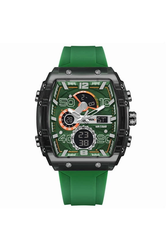 Multifunctional Sports Casual Digital Watch for Men, LED Backlight, Alarm, Stopwatch & Timer, Ideal for Sports Activities & Daily Wear