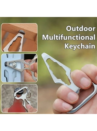 Stainless Steel Self-defense Spike Multi-function Camping Portable Tool Can  Be Used As Wrench Bottle Opener Screwdriver - AliExpress