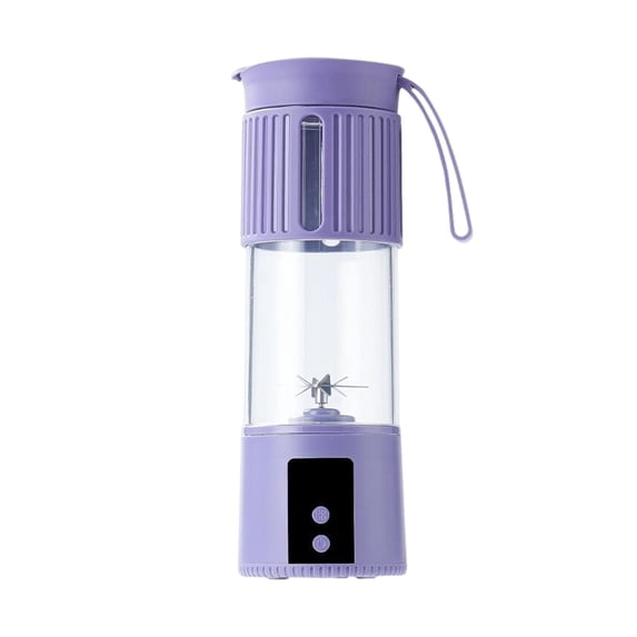 Ikohbadg Portable Electric Juicer Blender for Baby Food, Compact Kitchen Mixer with Durable Stainless Steel Blades, Easy Button Control for Quick Smoothies and Juices