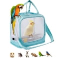 thumbnail image 1 of Ikohbadg Portable Foldable Nylon Mesh Bird Carrier Bag, Travel Pet Pigeon Cage, Comfortable, Breathable Design with Safety Features, Hands-Free Adjustable Strap for Easy Transport, 1 of 6