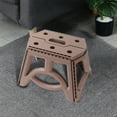 thumbnail image 1 of Ikohbadg Portable Folding Stool for Indoor and Outdoor Use, Multi-Functional Plastic Stool for Home and Travel, Lightweight and Ergonomic Design Folding Stool, 1 of 6