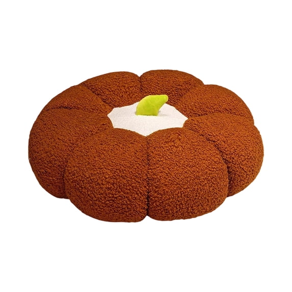 Ikohbadg Pumpkin Shape Futon Cushions, Lazy Floor Cushions for Living Room, Tatami Mats, Window Backrest, Halloween Decorations, Comfortable Seat Pillow, Versatile Home Decor